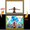 Lámpara Led USB Portgas D. Ace de One Piece Cuadro Madera
