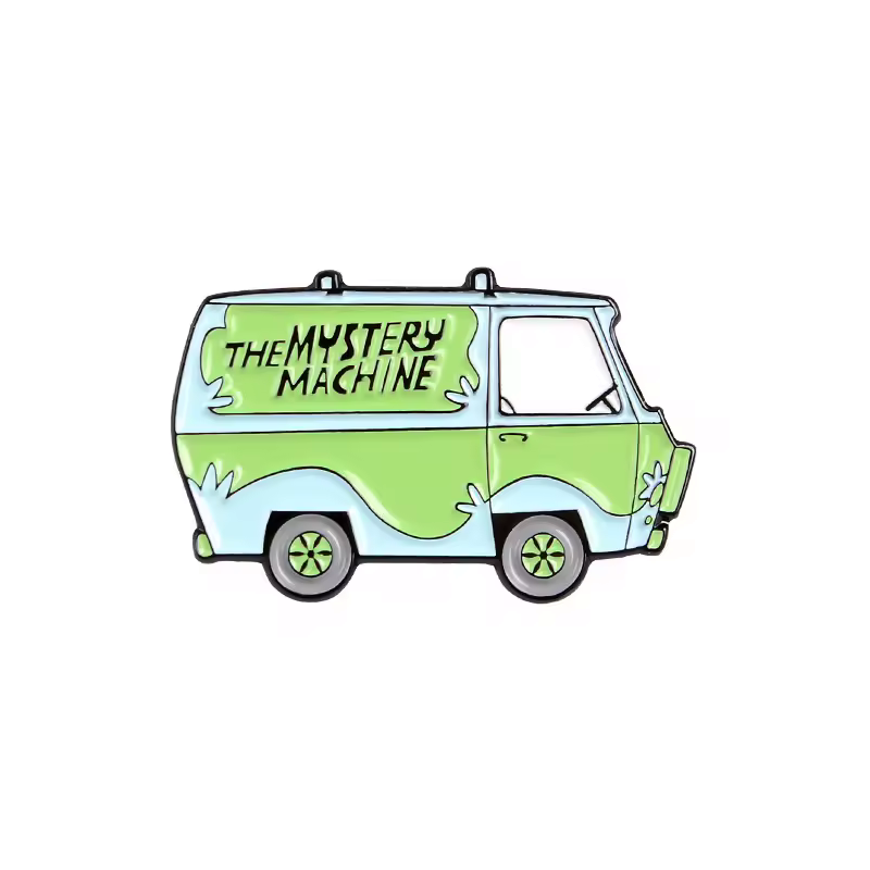 Pin Esmaltado The Mystery Machine Scooby-Doo Broche de Metal