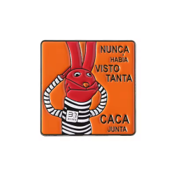 Pin Esmaltado Bodoque 31 Minutos Nunca había visto tanta... Broche de Metal