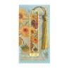 Marcador de Página Girasoles de Van Gogh Metal Dorado
