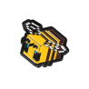 Pin Metalico Esmaltado Abeja Minecraft