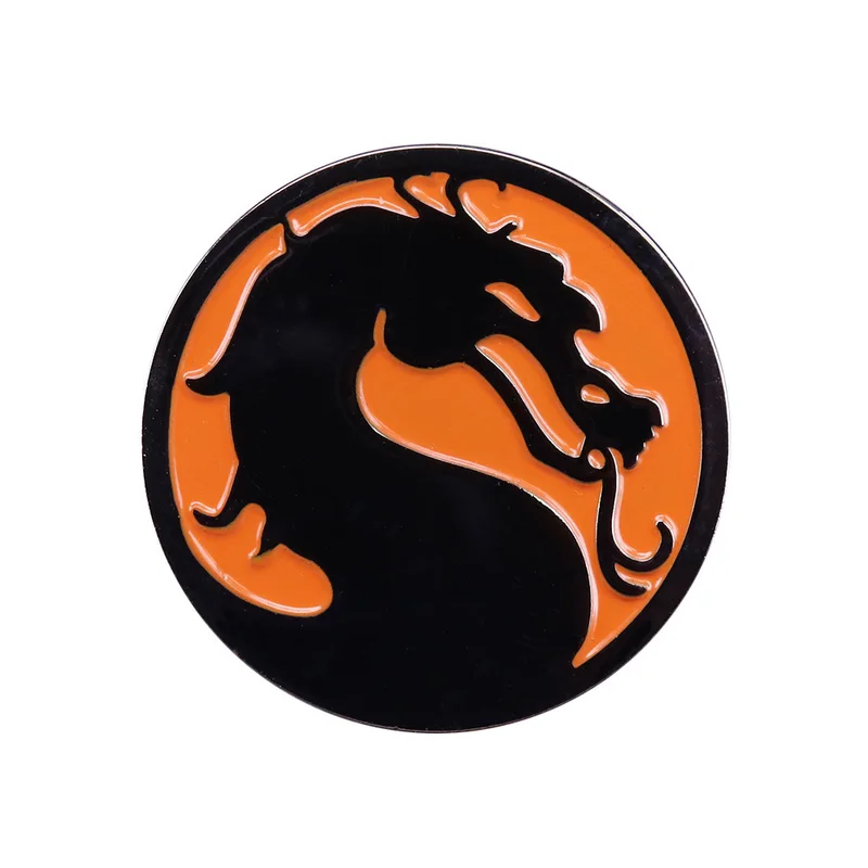 Pin Logo Dragon de Mortal Kombat