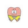 Pin Muela Patricio Bon Esponja