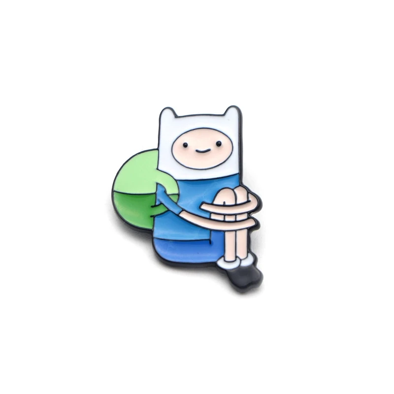Pin Hora de Aventura Finn Sentado