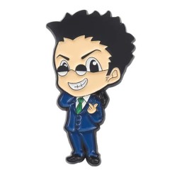 Pin Leorio Paradinight Hunter X Hunter Metálico Soft Pins