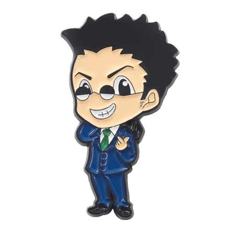 Pin Leorio Paradinight Hunter X Hunter Metálico Soft Pins Pin Leorio Paradinight Hunter X Hunter Metálico Soft Pins