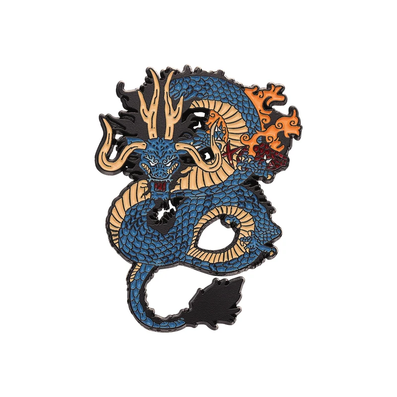 Pin Dragón Kaido One Piece Broche Metálico Pins Kaidou Pin Dragón Kaido One Piece Broche Metálico Pins Kaidou