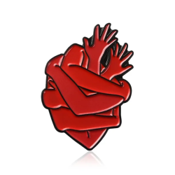 Pin Corazón de Brazos