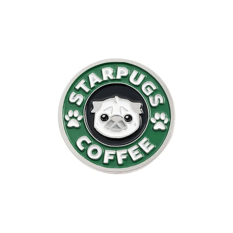Pin Starpugs Coffee Café