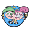 Pin Cosmo y Wanda de Los Padrinos Mágicos Broche Metálico Soft Pins