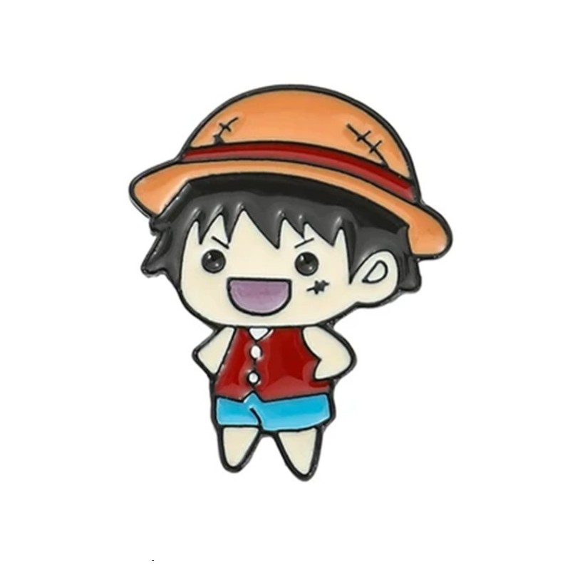 Pin Monkey D. Luffy Pequeño One Piece Broche Metálico Pins Pin Monkey D. Luffy Pequeño One Piece Broche Metálico Pins