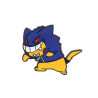 Pin Pikachu Con Poleron Gengar Pokemon Broche Metálico Pins