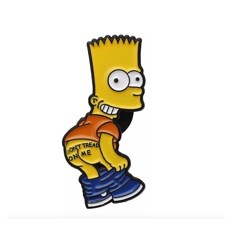 Pin Bart simpson dont tread on me