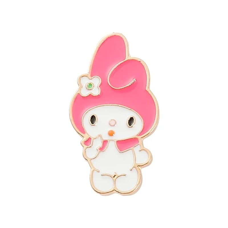 Pin My Melody Sorprendida Broche Metálico Soft Pins Sanrio Pin My Melody Sorprendida Broche Metálico Soft Pins Sanrio