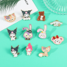 Pin My Melody Sorprendida Broche Metálico Soft Pins Sanrio