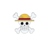Pin Bandera Sombrero de Paja One Piece Broche Metálico Pins