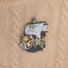 Pin Barco Thousand Sunny de One Piece Broche Metálico Pins