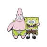 Pin Broche Metálico con Diseño de Pin Bob Esponja y Patricio Estrella Abrazo