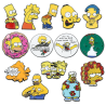 Pin Bart Simpson con Tatuajes Broche Metal Pins Los Simpson