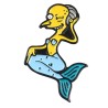 Pin Señor Burns Sirena Montgomery Broche Metal Pins Los Simpson