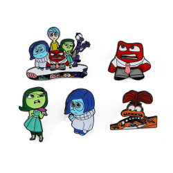 Pin Furia Ira Intensamente Broche Metálico Mochila Pins
