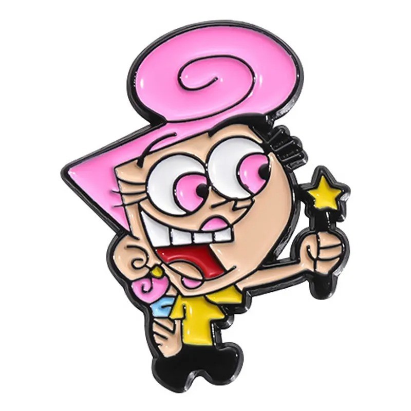 Pin Wanda Padrinos Mágicos Broche Metálico Soft Pins Mochila Pin Wanda Padrinos Mágicos Broche Metálico Soft Pins Mochila