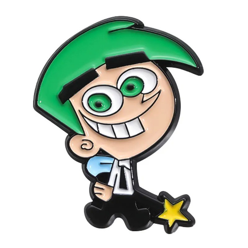 Pin Cosmo Padrinos Mágicos Broche Metálico Soft Pins Mochila Pin Cosmo Padrinos Mágicos Broche Metálico Soft Pins Mochila