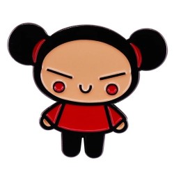 Pin Pucca Broche Metálico Soft Pins Mochila Dibujos Animados