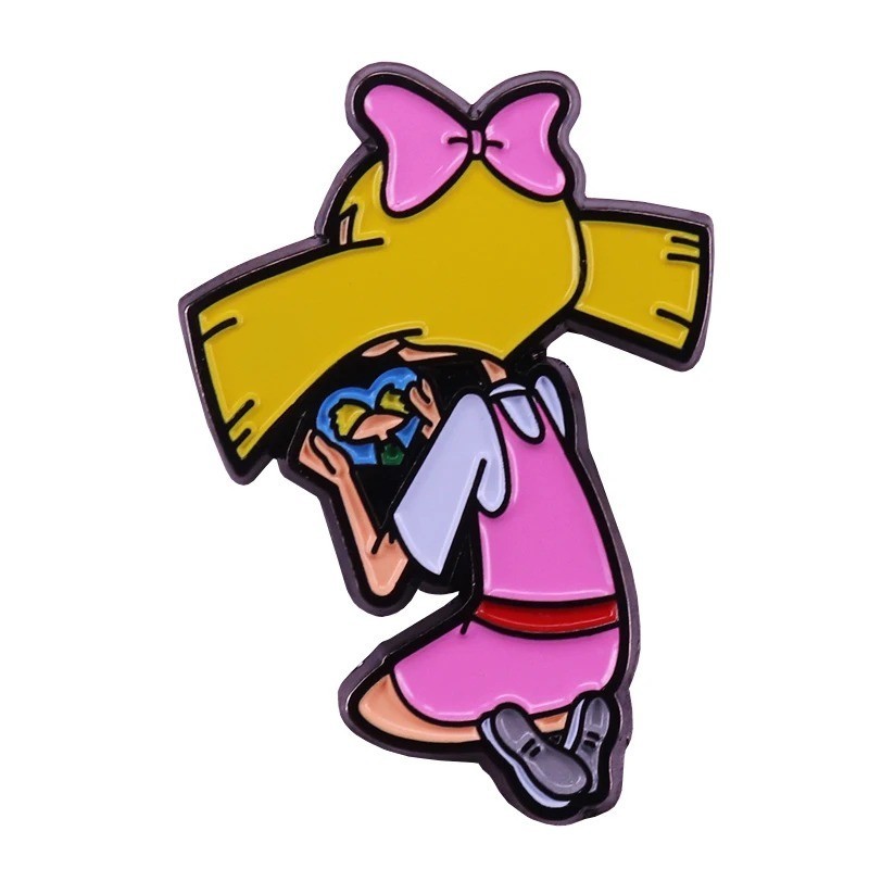 Pin Helga Pataki Broche Metálico Pins Mochila Hey Arnold! Pin Helga Pataki Broche Metálico Pins Mochila Hey Arnold!