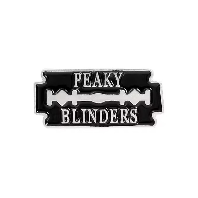 Pin Peaky Blinders Serie Broche Metálico Soft Pins Mochila Pin Peaky Blinders Serie Broche Metálico Soft Pins Mochila