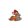 Pin Bambi y Tambor Abrazados Pelicula Broche Metálico Pins