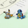 Pin Squirtle Muñeco De Trapos Pokemon Pins Metálico Mochila