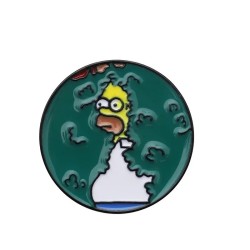 Pin homero Simpson Arbusto