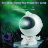 Proyector de Aurora Mini Astronauta y Estrella de Galaxia + Set Stickers Universo