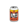 Pin Cerveza Duff Los Simpson