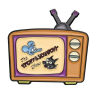 Pin Tomy y Daly (Itchy and Scratchy) Los Simpsons