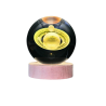 Lámpara Bola Cristal Saturno 8cm Led Rgb Cambia De Color Grabado Láser