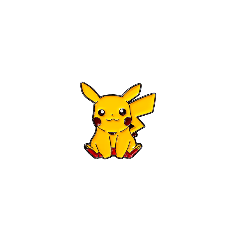 Pin Pikachu Sentado Pokemon Broche Metálico Pins Pin Pikachu Sentado Pokemon Broche Metálico Pins